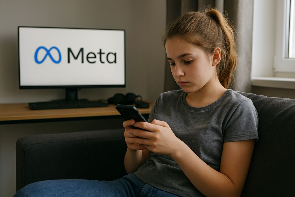 Подростки и их зависимость от социальных сетей под контролем Meta