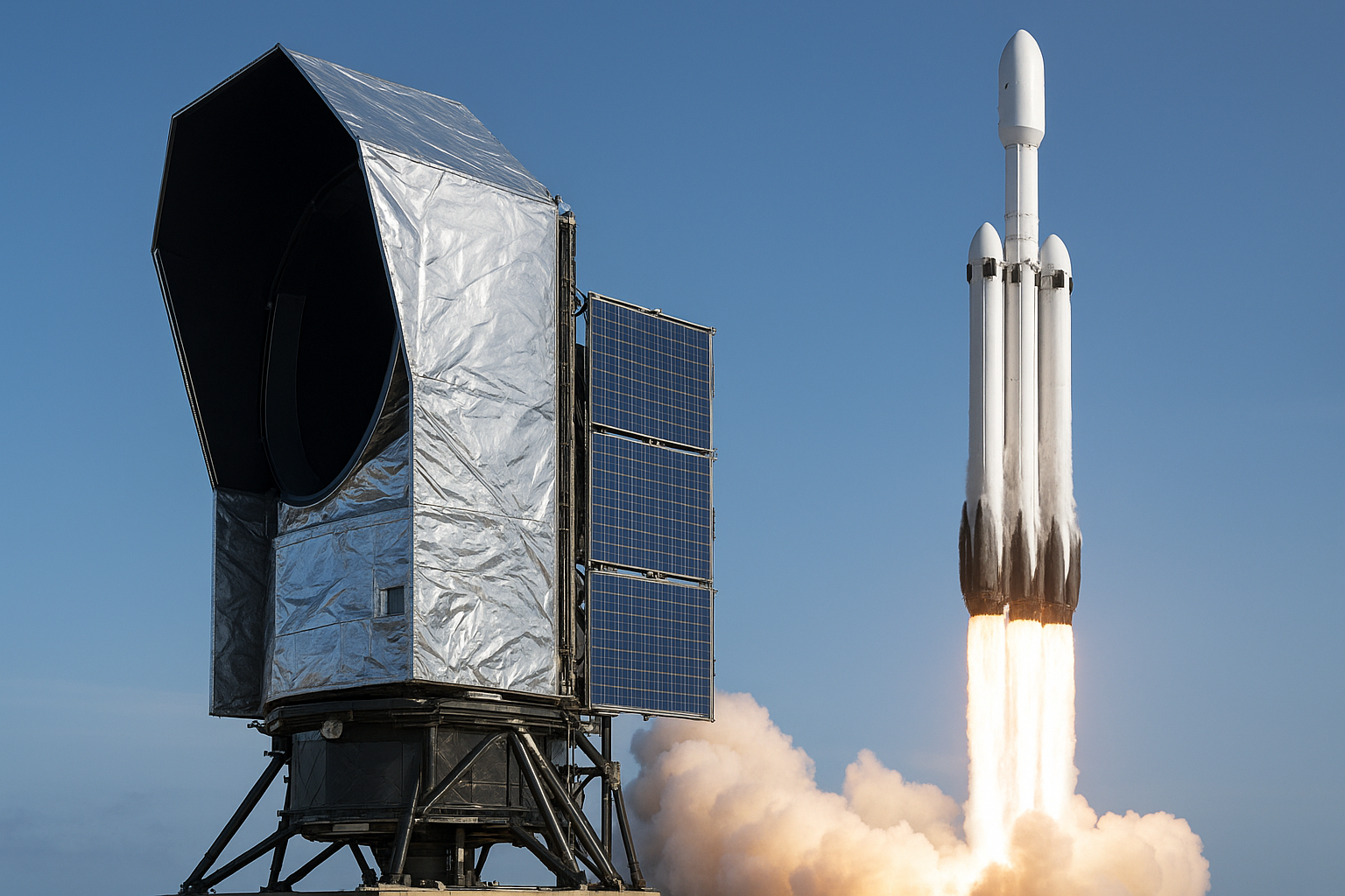 NASA представила новый космический телескоп с высокой мощностью
