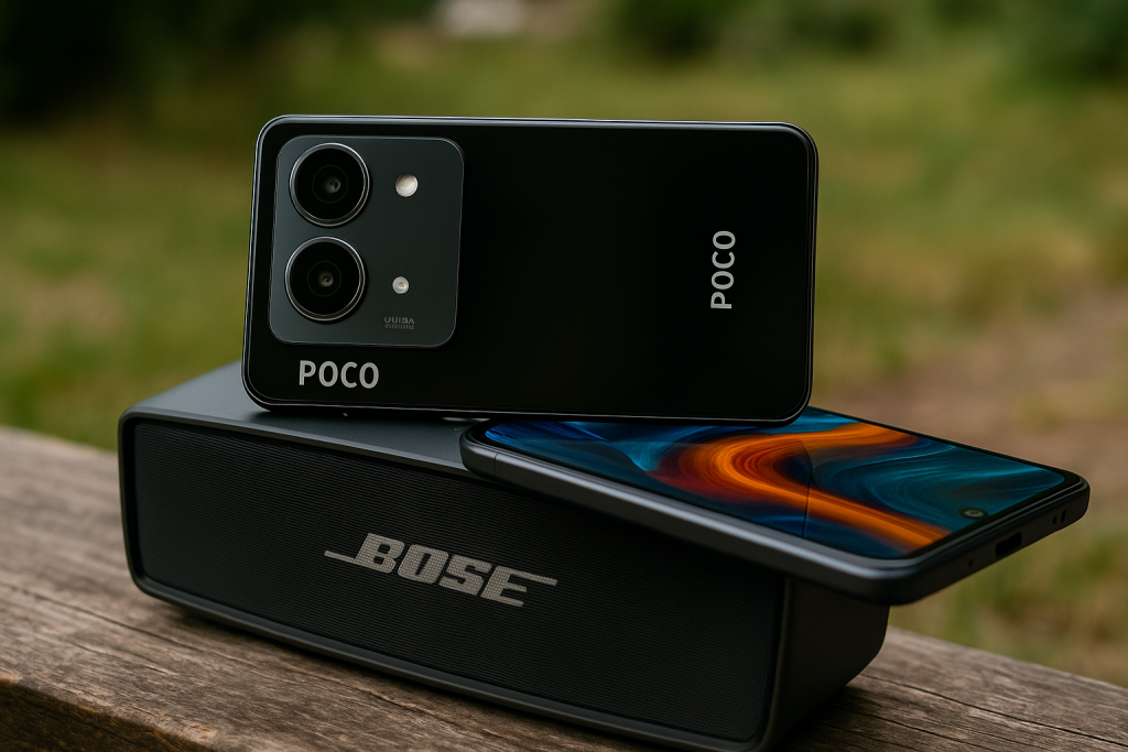 Смартфоны POCO F9 в Украине с мощной камерой и звуком от Bose
